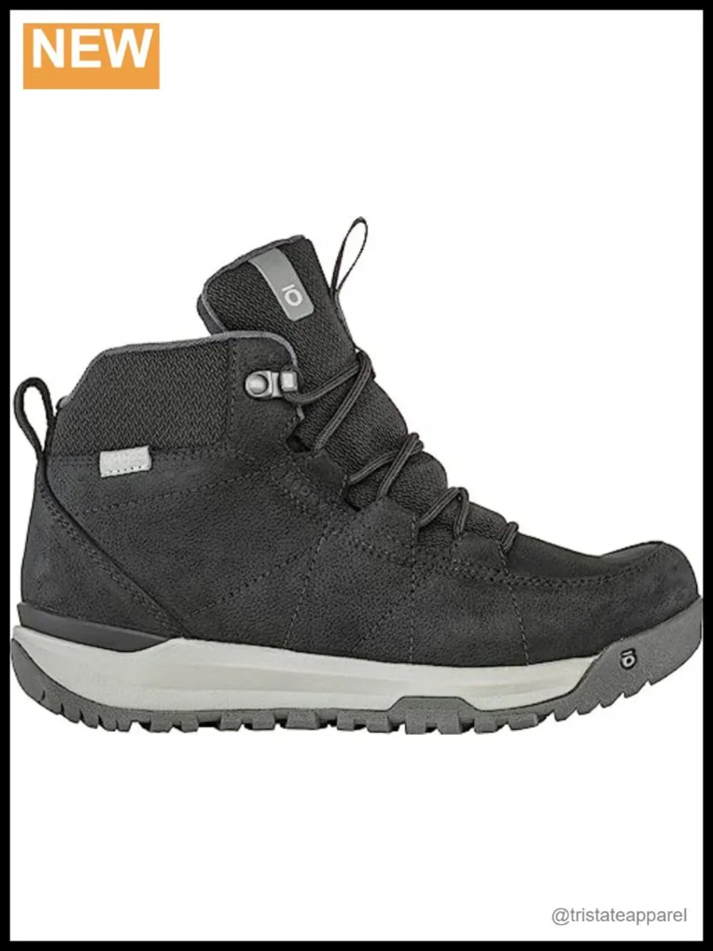 Hiking Boots Women Waterproof Insulated Lace-Up Mid-Top